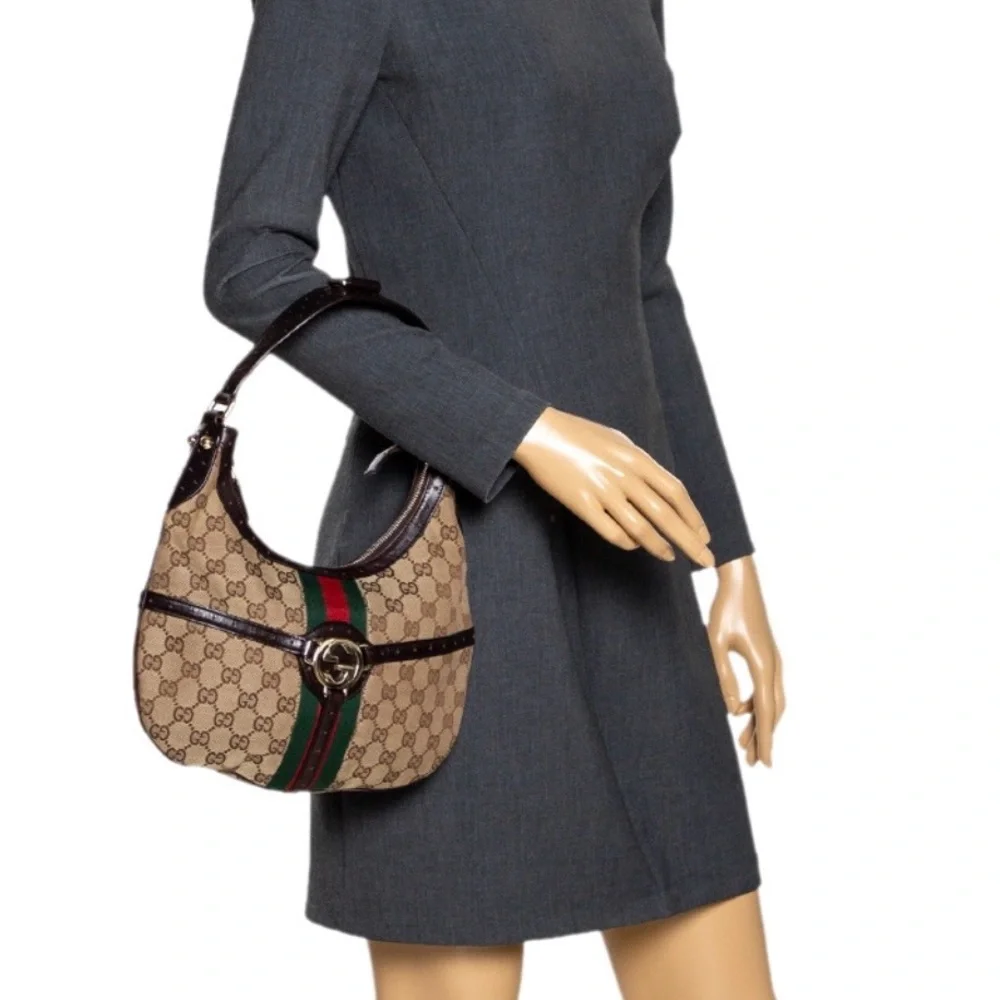 Gucci Reins GG Hobo Bag